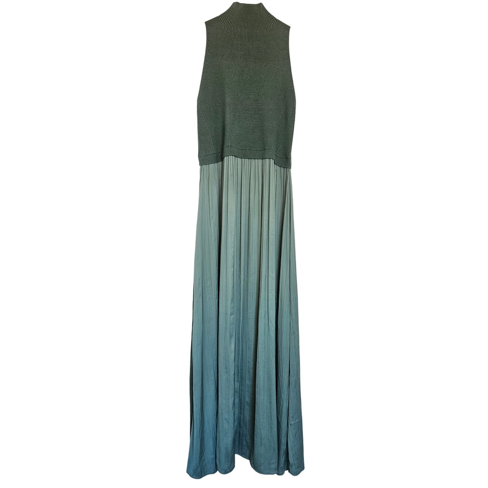 By Anthropologie - The Thea Mockable Sleeveless Midi Jumper Dress - Size Large L - Picture 8 of 13